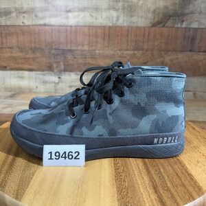 NOBULL Shoes Womens 9 Mens 7.5 Grey Camo High Top Trainer SuperFabric Sneakers